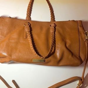Olivia Joy Crossbody Bag- Tan